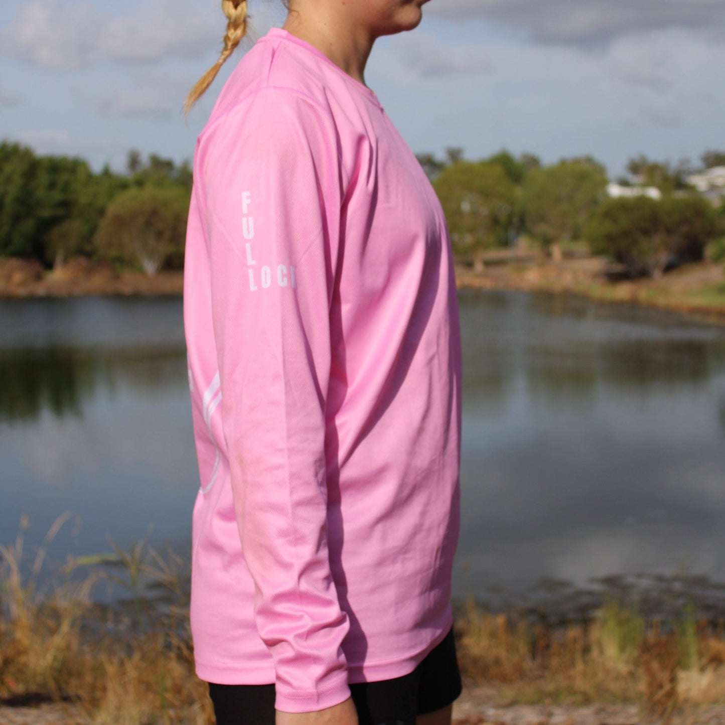 Original Full Lock Long Sleeve Fishing Shirt - Pink