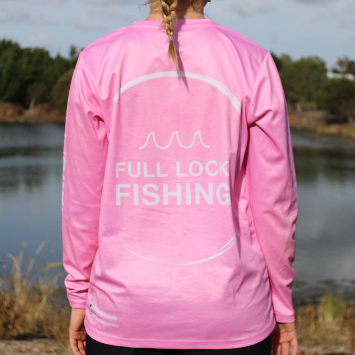 Original Full Lock Long Sleeve Fishing Shirt - Pink