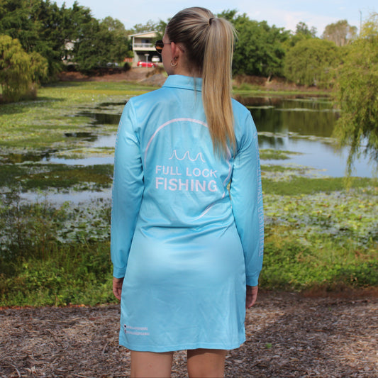 Turquoise Tide Fishing Dress - Long